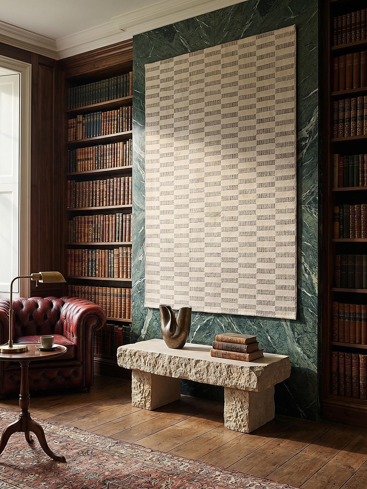 TEPPICH Waschbar RIDGE, mit Schachbrettmuster, Beige, 194 x 290 cm - Beige, Textil (290/194cm) - KADIMA DESIGN