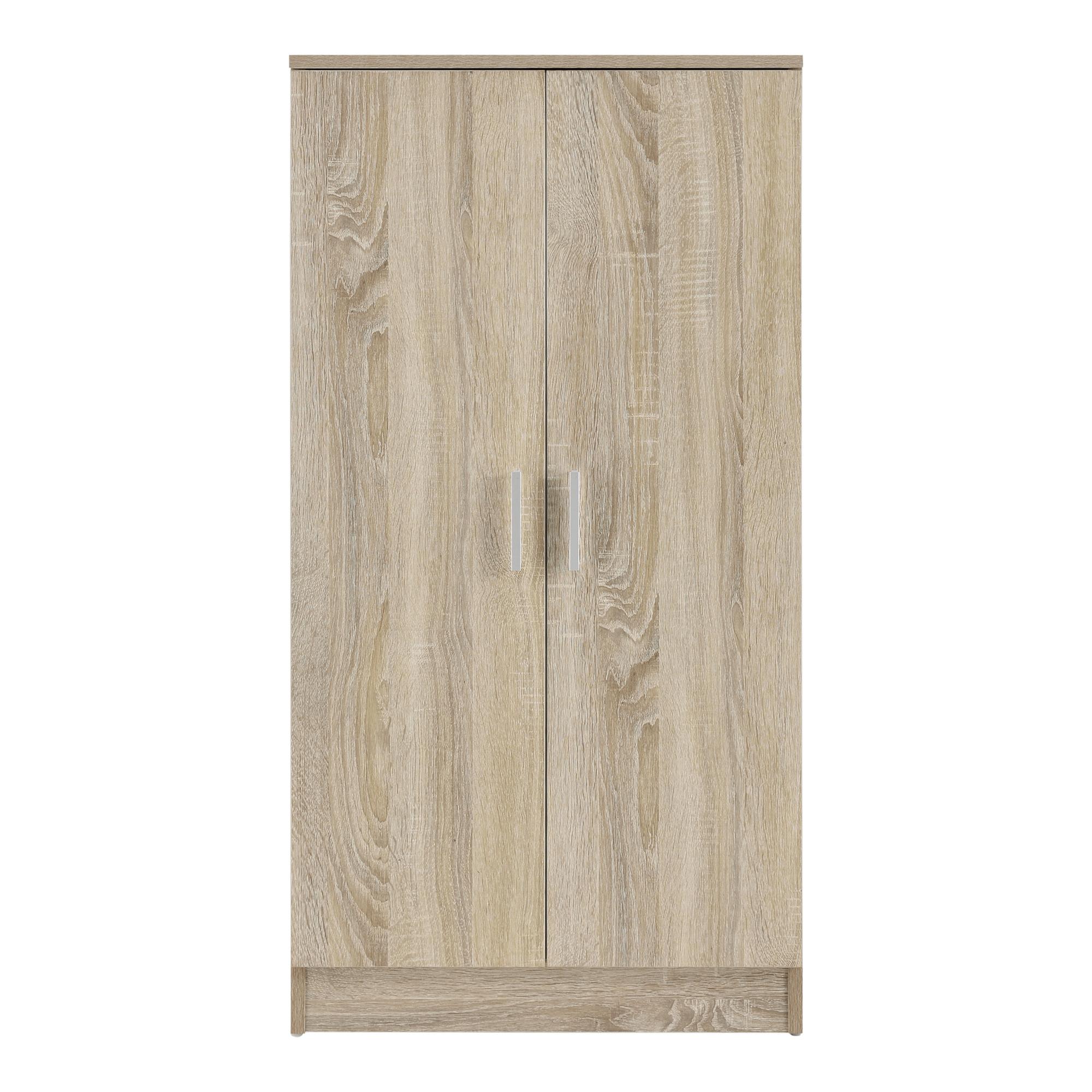 SCHUHSCHRANK Notribontaa - Sonoma Eiche, Holzwerkstoff (55/108/35cm) - [en.casa]