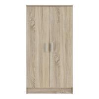 SCHUHSCHRANK Notribontaa - Sonoma Eiche, Holzwerkstoff (55/108/35cm) - [en.casa]