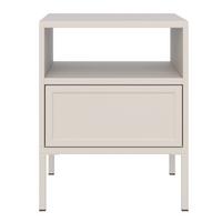 NACHTTISCH VELVETO cachemire 50 cm - Kaschmir, Holzwerkstoff/Metall (45/54/40cm) - Selsey