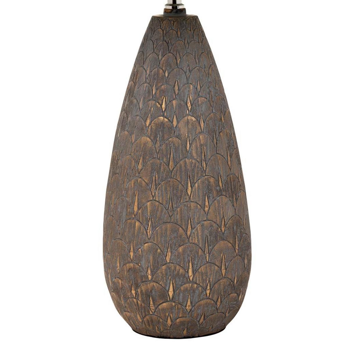 LAMPE aus Polyresin, golden - Goldfarben, Stein (18/18/46cm) - Wanderlust