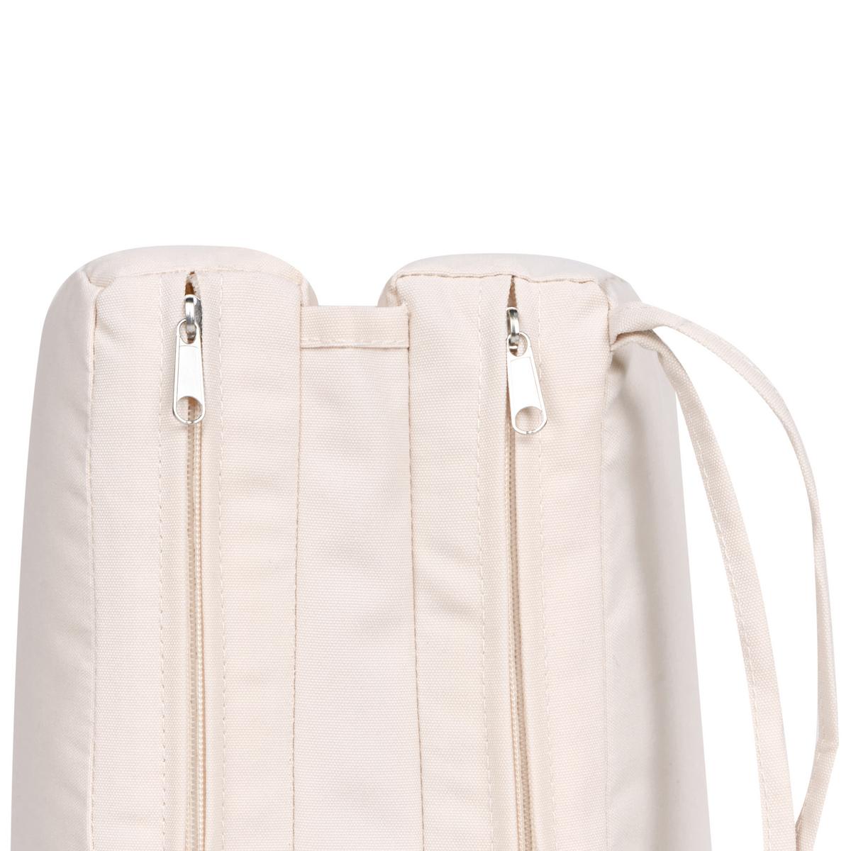 SONNENLIEGE mit Kissen Beige Verdello - Beige, Metall (190/42/60cm)