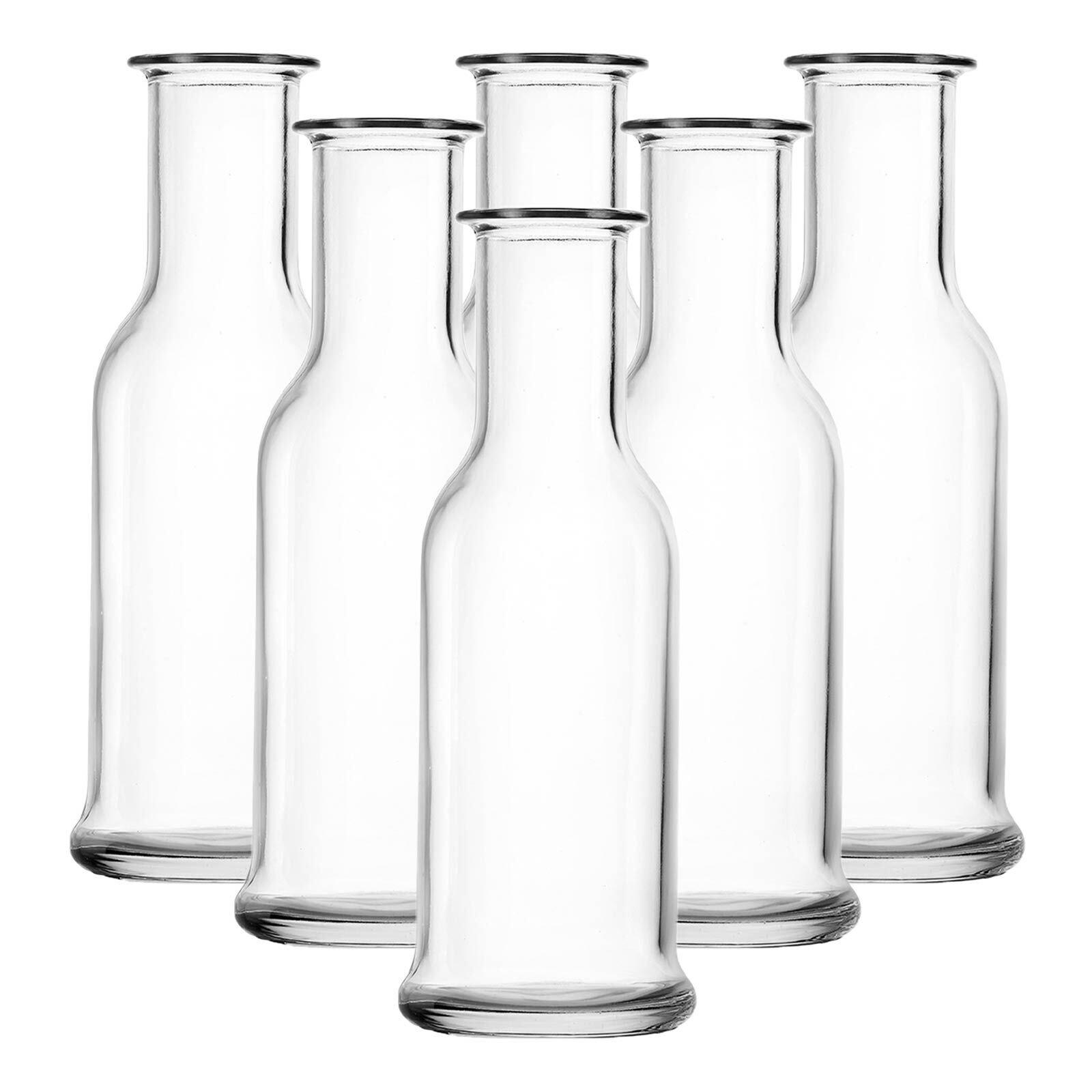 KARAFFEN Purity transparent 1000 ml 6er Set - Transparent, Glas (1L) - Stölzle Lausitz