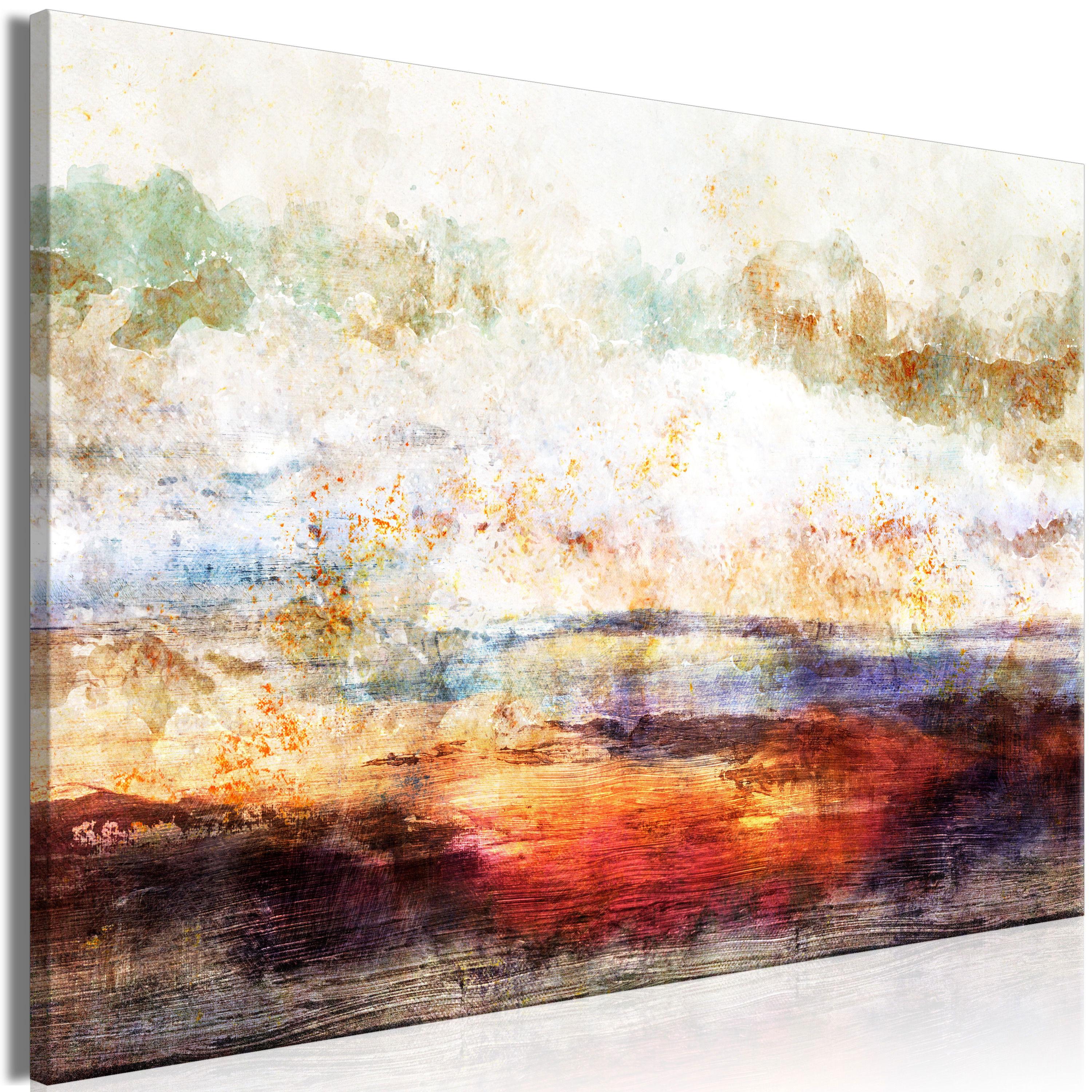 KUNSTDRUCK Bunt 90/60 cm - Multicolor, Textil (90/60cm) - KUNSTLOFT