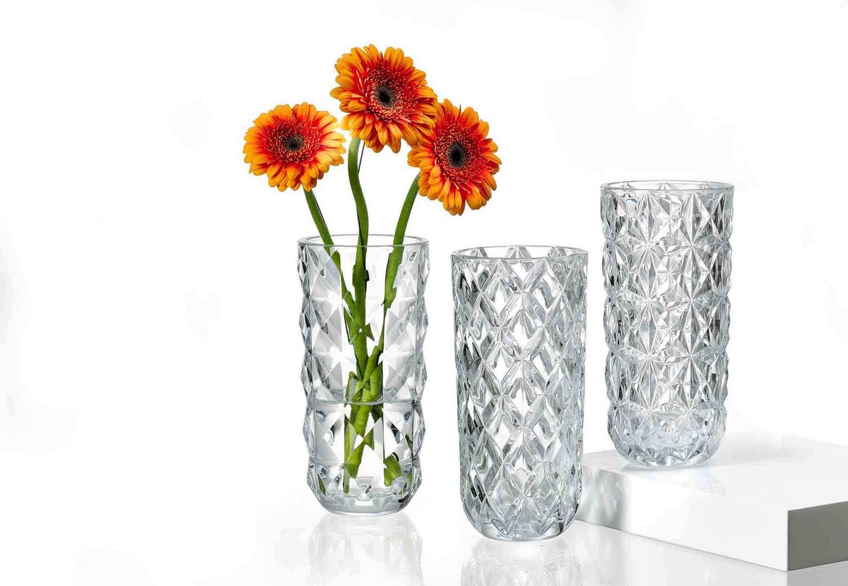 VASEN Luca transparent 19,5 cm 4er Set - Transparent, Glas (9.5/19.5cm) - Ritzenhoff Breker