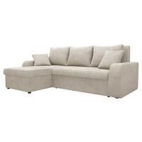 ECKSOFA Kris Lux - Schwarz/Sahara, Holz/Kunststoff (238/147cm) - MIRJAN24