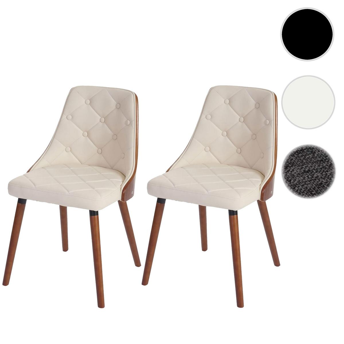 ESSZIMMERSTUHL Beige 2er-Set - Beige/Creme, Textil (50/82/53cm) - MCW