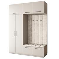 GARDEROBENSCHRANK REMA 180/240/60 cm Modern Kaschmir - Kaschmir/Beige, Holzwerkstoff (180/240/60cm) - MASSENO