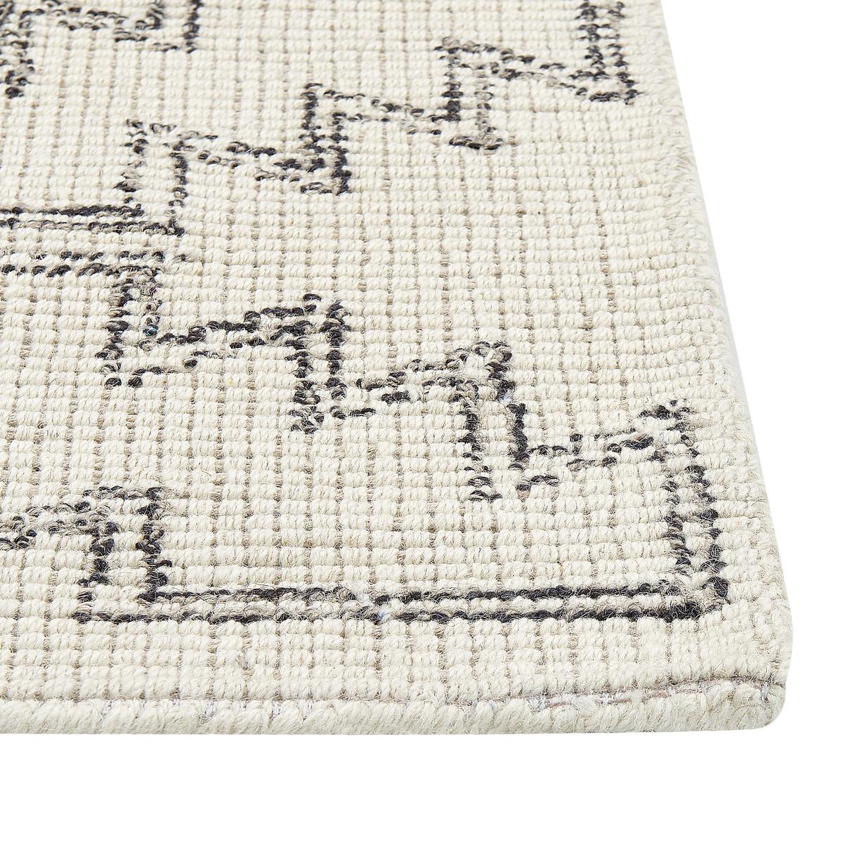 TEPPICH geflochten Urla 150/80 cm - Beige, Textil (80/150cm) - Beliani