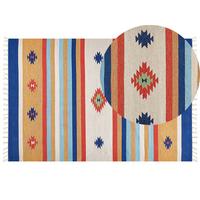 KELIM-TEPPICH Taronik 300/200 cm - Multicolor, Textil (200/300cm) - Beliani