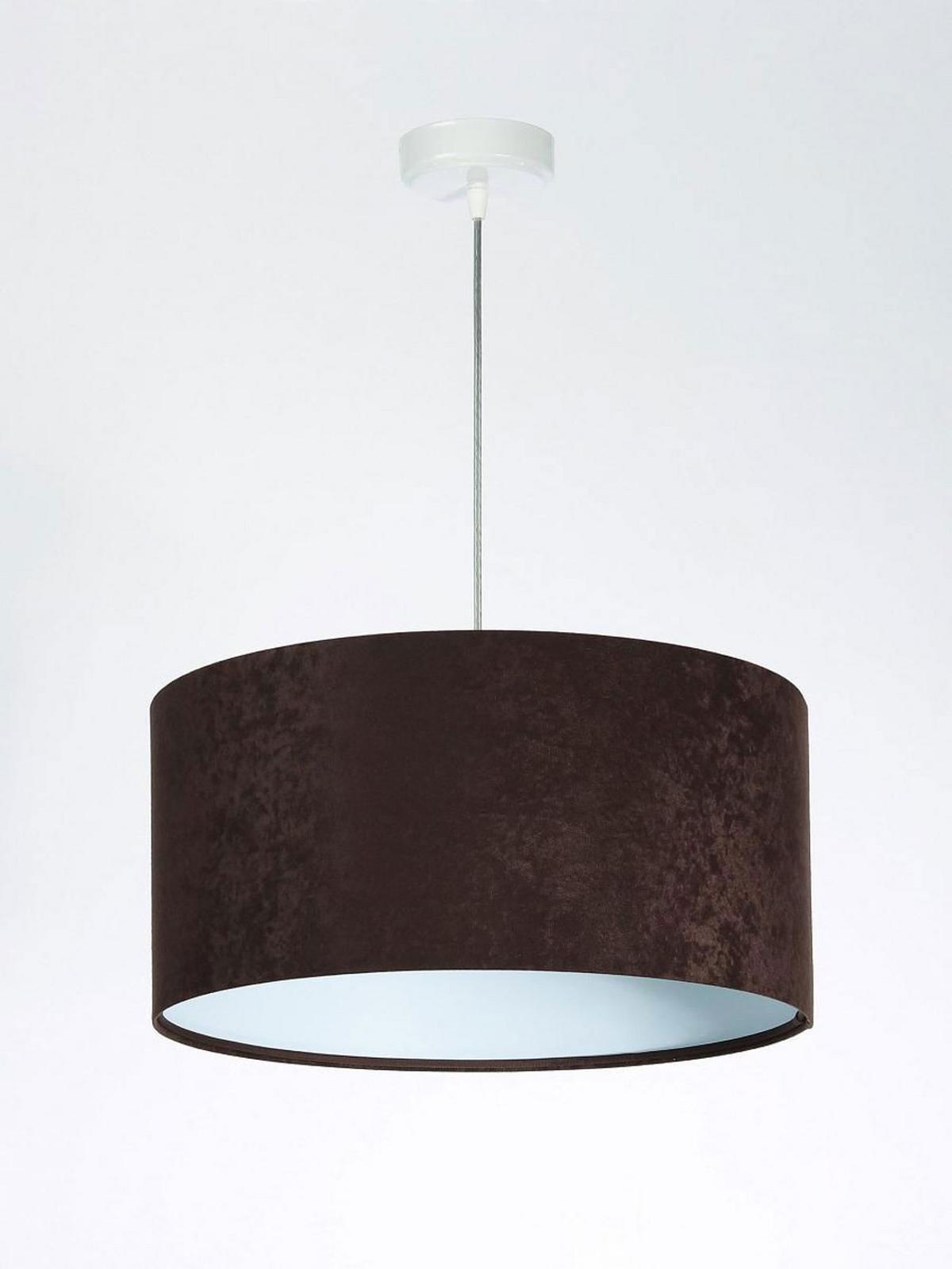 HÄNGELEUCHTE Weiß 30/20 cm - Weiß/Braun, Kunststoff (30/0.45/20cm) - ONZENO