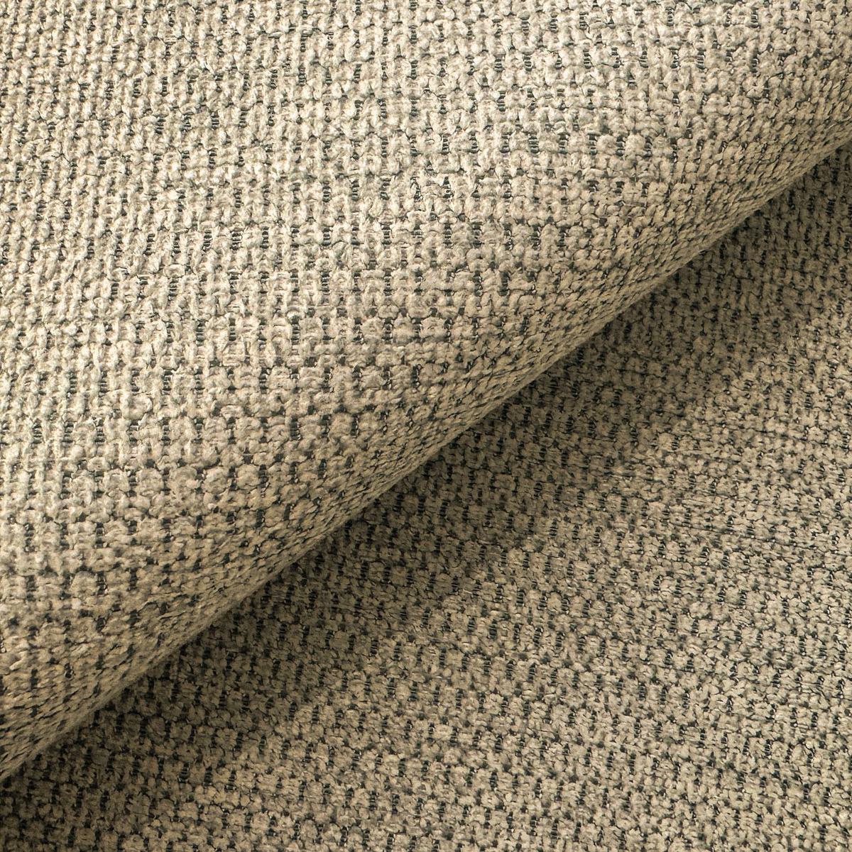 ECKSOFA Sora mit Schlaffunktion, Bettkasten und extra tiefer Komfortzone aus hochwertigem Taupe Strukturstoff - Taupe/Schwarz, Holz/Kunststoff (140/200cm) - S-Style
