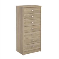 SCHUBLADENKOMMODE FEHMARN Sonoma Eiche - Sonoma Eiche, Holzwerkstoff (50/110/35cm) - CARO-Möbel