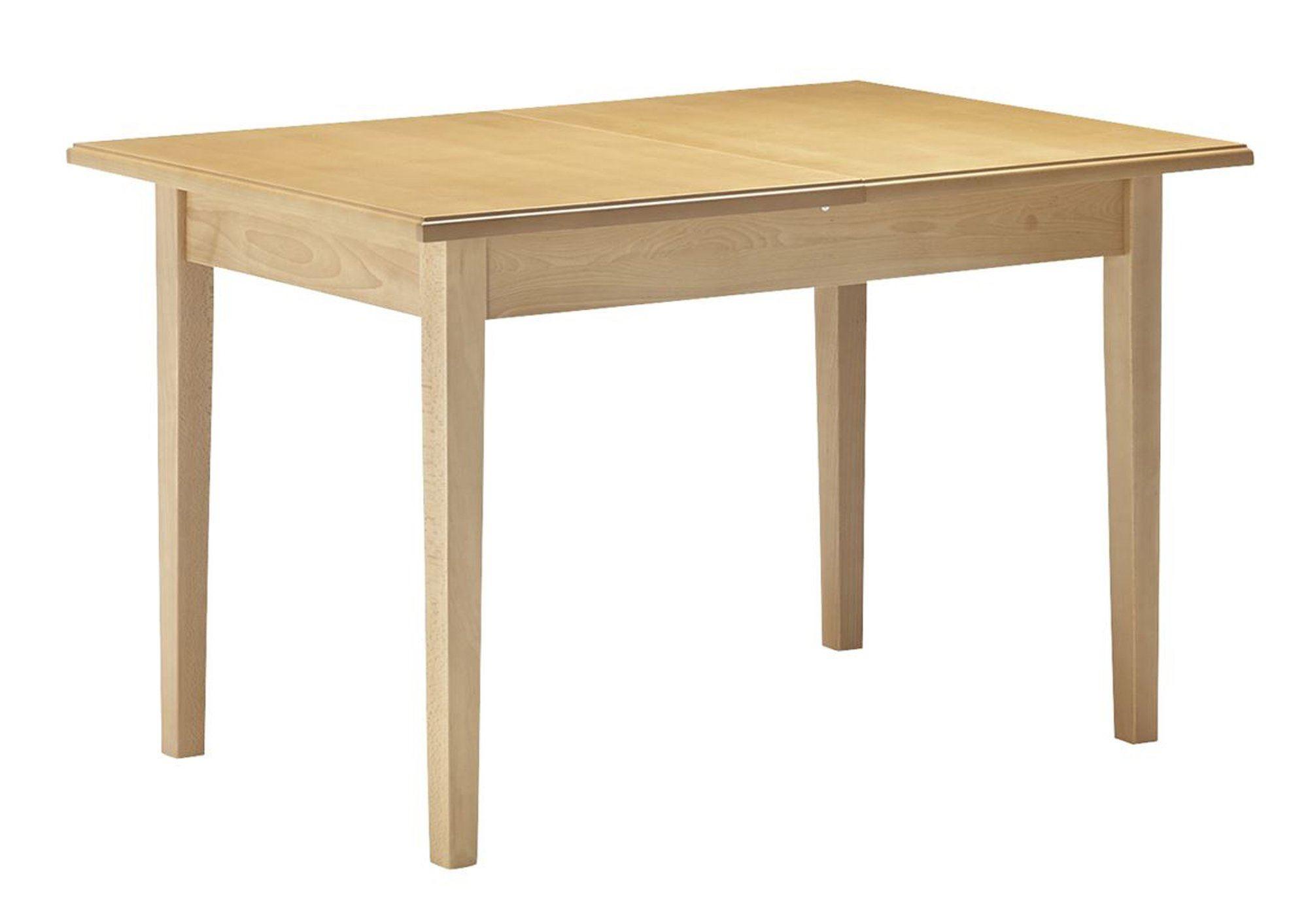 ESSTISCH Deborah im Modernen Landhausstil 120 x 75 x 75 Buche lackiert - Braun, Holz (75/121/75cm) - 58aufmkessel