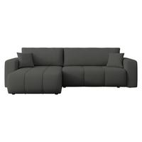 ECKSOFA Furyn Maxi - Schwarz, Holz/Kunststoff (274/145cm) - MIRJAN24