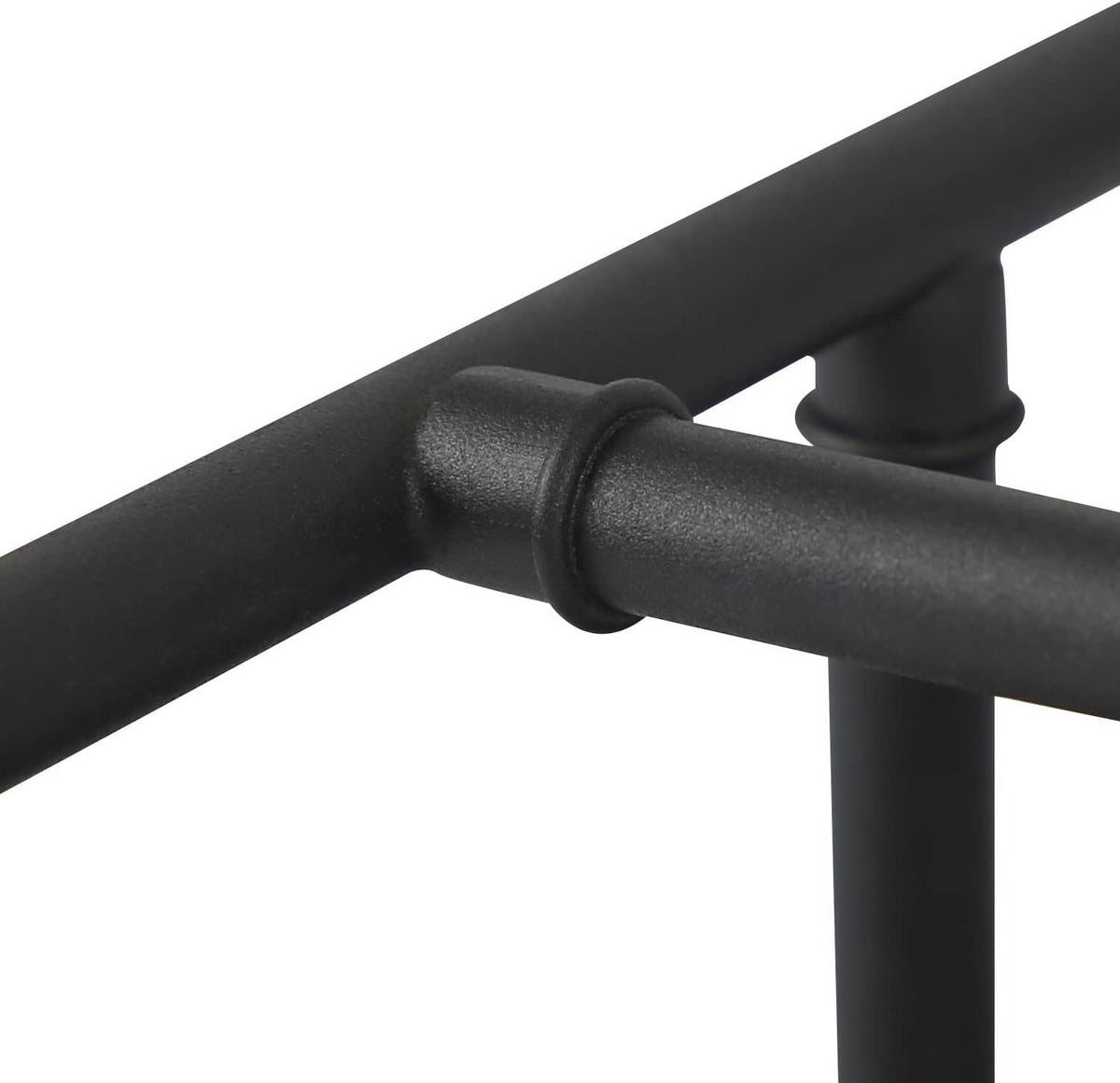 DECKENLEUCHTE Magda 8-flammig 67/36/13 cm - Schwarz, Metall (67/36/13cm) - Nettlife