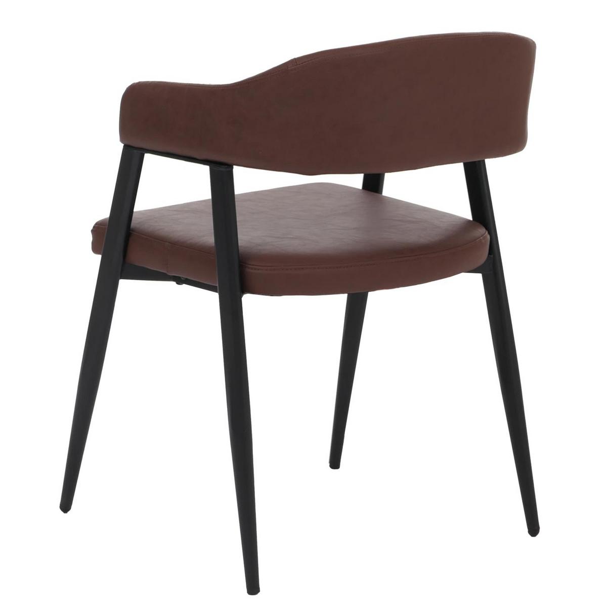 ESSZIMMERSTUHL Rotbraun - Rotbraun/Rostfarben, Kunststoff (51/77/52cm) - MCW