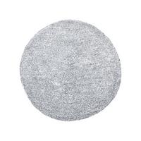 SHAGGY-TEPPICH Demre 140/140 cm - Schwarz, Kunststoff (140/140cm) - Beliani