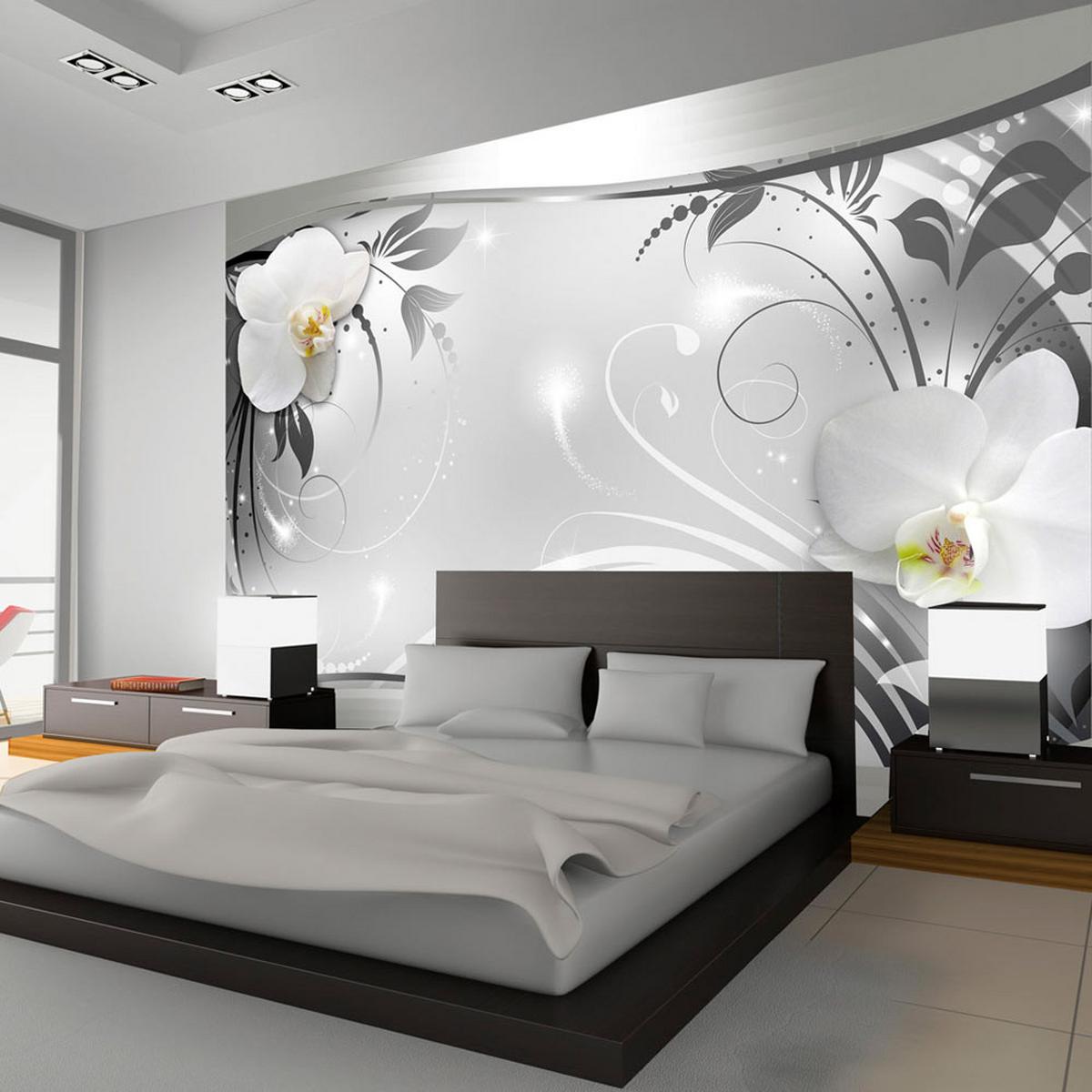 VLIESTAPETE 400/280 cm - Weiß/Grau, Textil (400/1cm) - KUNSTLOFT