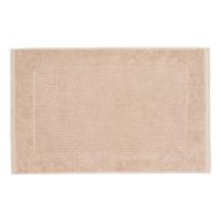 BADEMATTE Imperial 50/80 cm, Baumwolle - Beige, Textil (50/80cm) - Homescapes