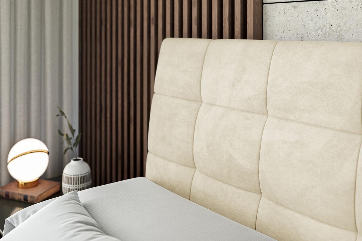 BOXBETT BRUGO-Z - 120 x 200 - H3 - Beige - Beige, Holzwerkstoff (120/200cm) - ALTDECOR