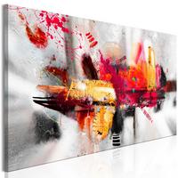 KUNSTDRUCK Bunt 120/40 cm - Multicolor, Textil (120/40cm) - KUNSTLOFT