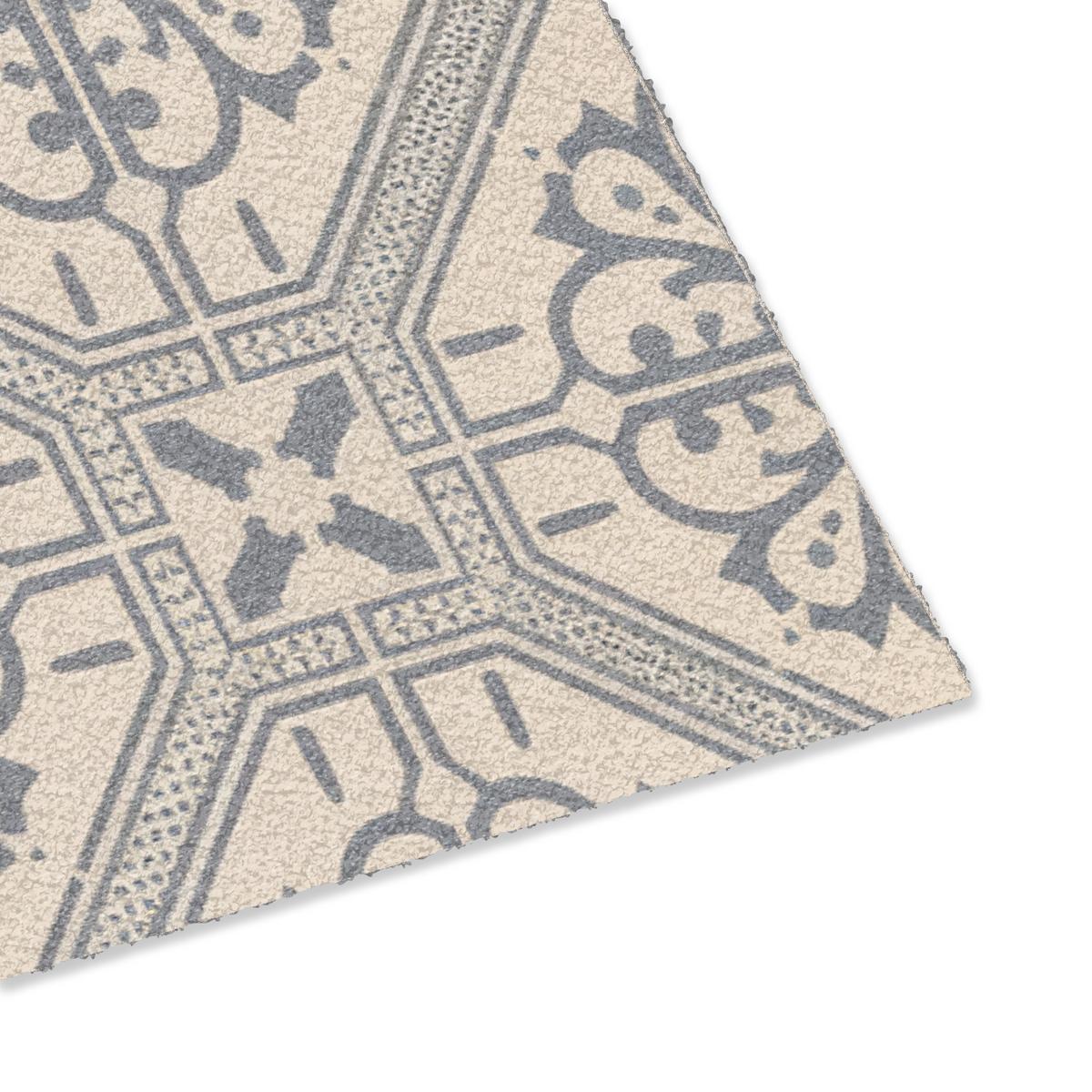 FUSSMATTE Willkommen - Klassisch - Grau Flurteppich 90x60 cm - Beige, Kunststoff (90/0.4cm) - MuchoWow