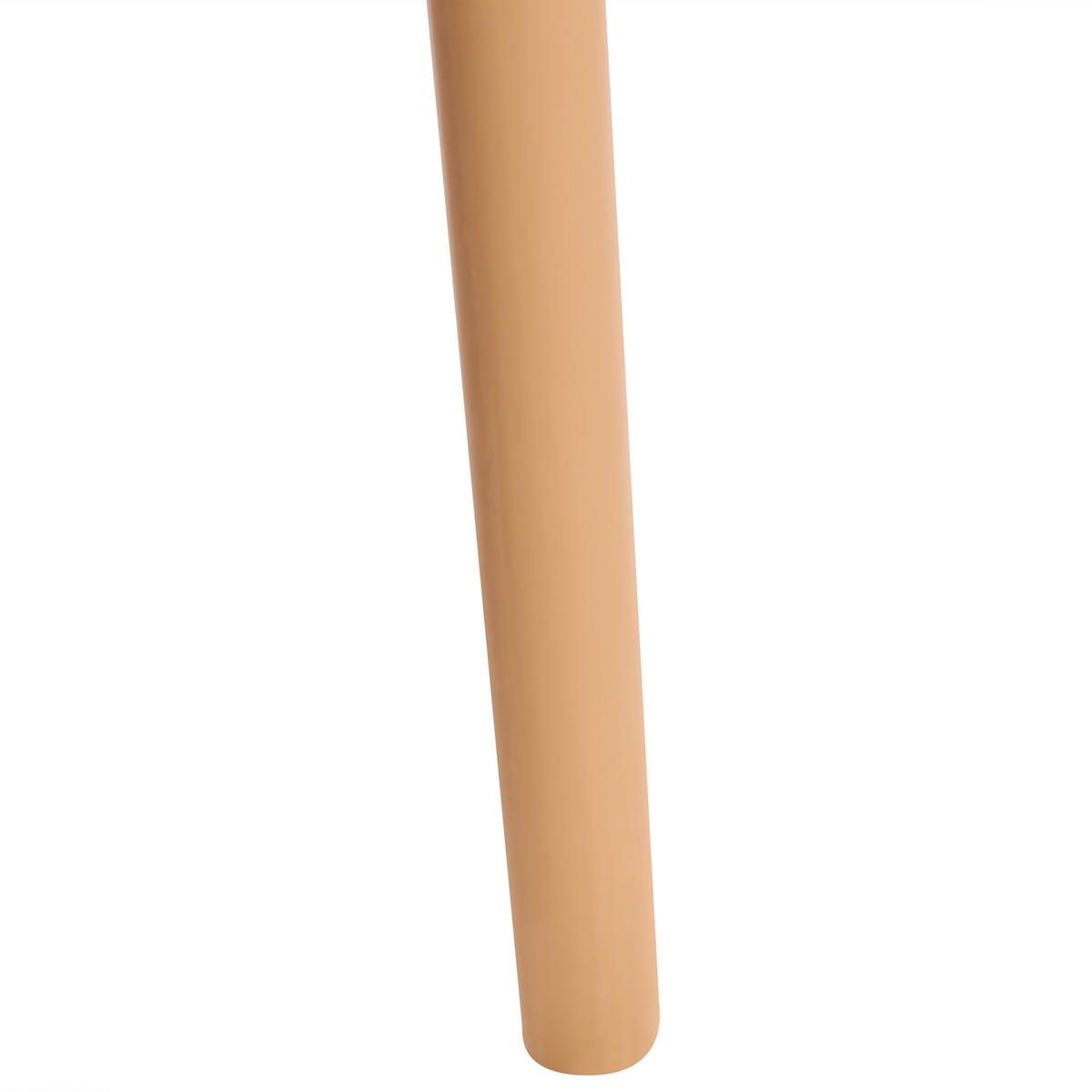 SCHREIBTISCH Hellbraun 120/60 cm Noven - Hellbraun, Holzwerkstoff (60/120/87cm) - Beliani