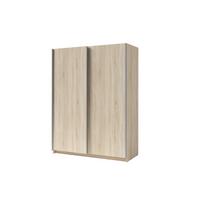 SCHWEBETÜRENSCHRANK ELRON 180,6/198,5/62cm 2-türig Sonoma Eiche - Sonoma Eiche, Holzwerkstoff (180.6/198.5/62cm) - MASSENO