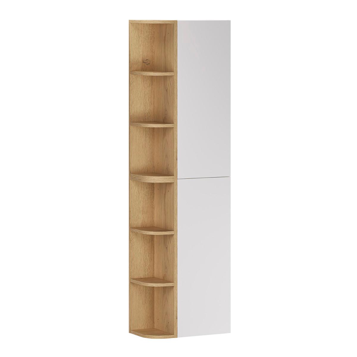 BADMÖBEL 100.4cm Oria 2er-Set Weiß - Weiß, Holzwerkstoff (100.4/50/45.8cm) - Petits-meubles