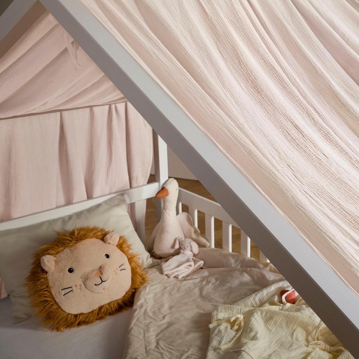 HAUSBETT-HIMMEL LIAN - Beige, Textil - IDIMEX