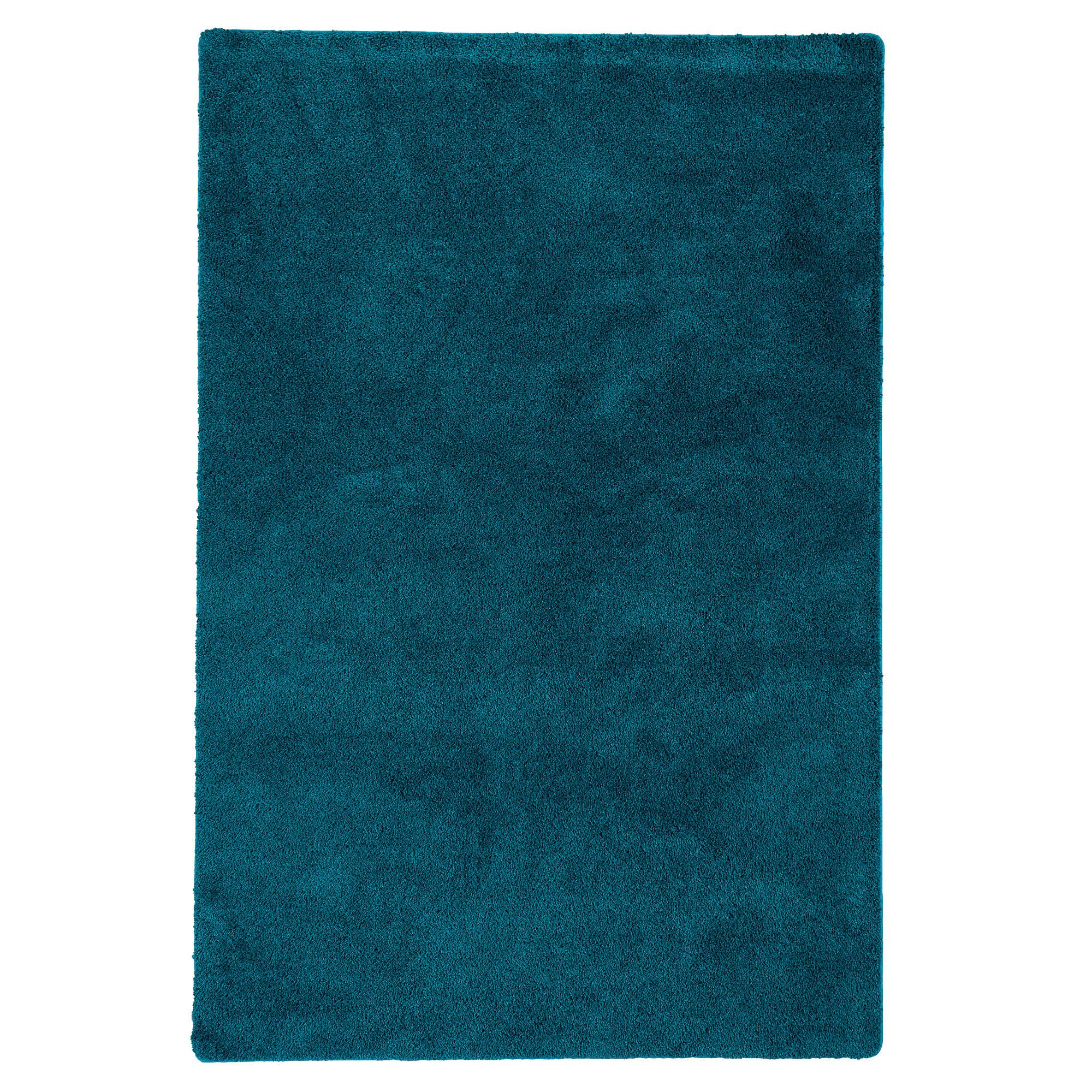 HOCHFLOR SHAGGY TEPPICH PALACE - Petrol, Textil (100/400cm) - Snapstyle