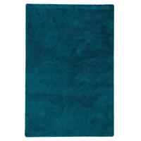HOCHFLOR SHAGGY TEPPICH PALACE - Petrol, Textil (140/200cm) - Snapstyle