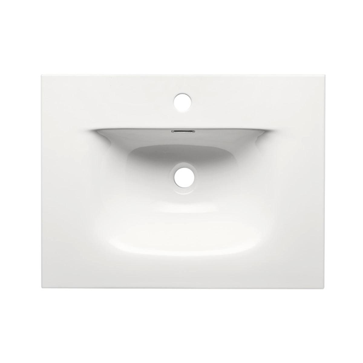 WASCHTISCH 60.2cm Adriel Kaschmir - Beige, Holzwerkstoff (60.2/57/46cm) - Petits-meubles