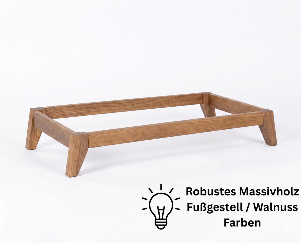BABYZIMMER SET Lina 3-tlg. Soft-Close - Walnussfarben/Weiß, Holz/Holzwerkstoff (1/1/1cm) - arthur berndt