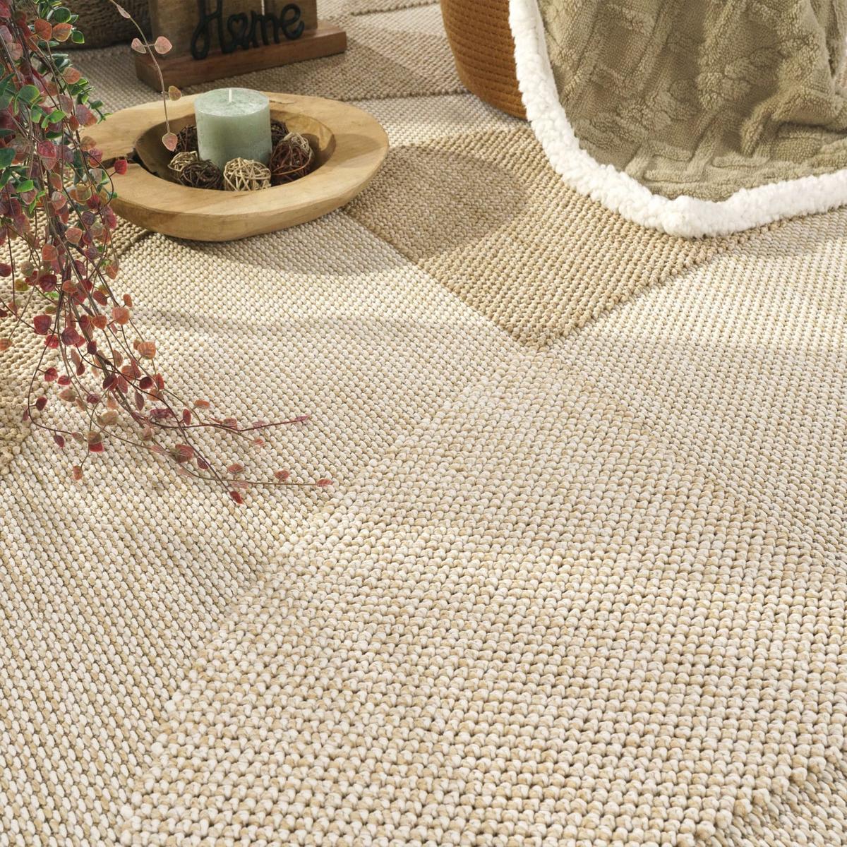 OUTDOORTEPPICH Boho Creme 80 x 150 cm - Creme, Kunststoff (80/150cm) - TT Home