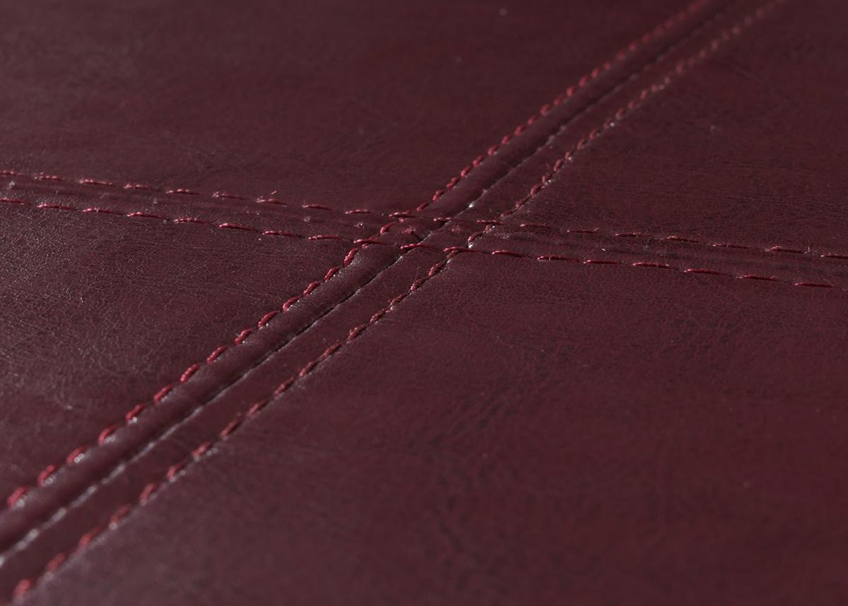 SITZBANK MIT AUFBEWAHRUNG XXL Rot - Rot, Textil (180/45/45cm) - MCW