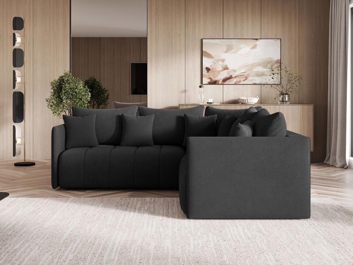 ECKSOFA Ardi Anthrazit - Anthrazit, Holz/Textil (240/240cm) - Graingold