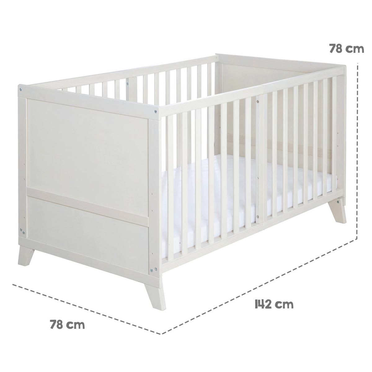 BABYBETTSET 'Savanna Friends' 70 x 140 inkl. kompletter Ausstattung - Naturgrau / Beige - Beige/Weiß, Holz (70/140cm) - Roba
