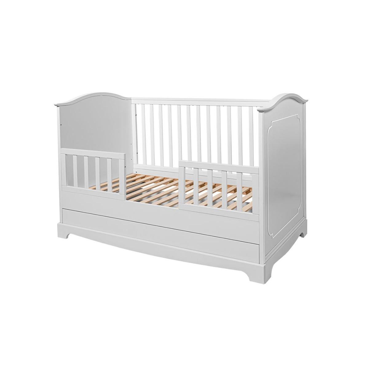 BABYZIMMER 3-teilig Royal Weiß - Weiß, Holzwerkstoff (78/97/149cm) - Petits-meubles
