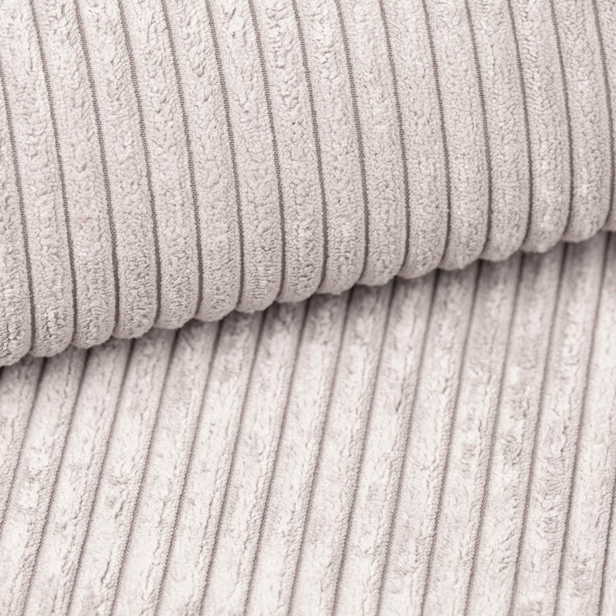 ECKSOFA Paris mit Schlaffunktion Cord - Beige, Textil (244/155cm) - Idohome