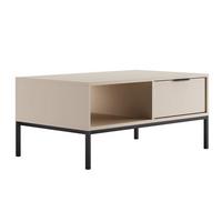 COUCHTISCH Seattle Kaschmir - Beige, Holzwerkstoff (60/100/45.4cm) - Petits-meubles