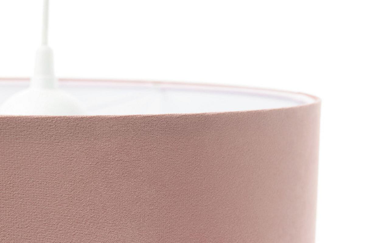 HÄNGELEUCHTE Rosa 60/30 cm - Pink/Weiß, Kunststoff (60/1.1/30cm) - ONZENO
