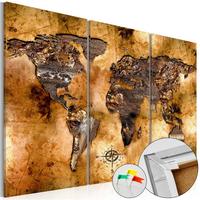 PINNWANDBILDER Beige 60/40 cm - Beige/Braun, Naturmaterialien/Textil (60/40cm) - KUNSTLOFT