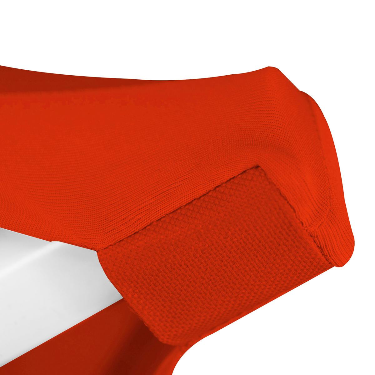 STEHTISCHHUSSE Stella Ø 80cm Rot (2tlg) - Rot, Textil (80/120cm) - Beautissu 