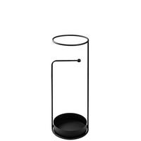 SCHIRMSTÄNDER aus schwarzem Metall 22/22/60 cm - Schwarz, Metall (22/60/65cm) - Calicosy