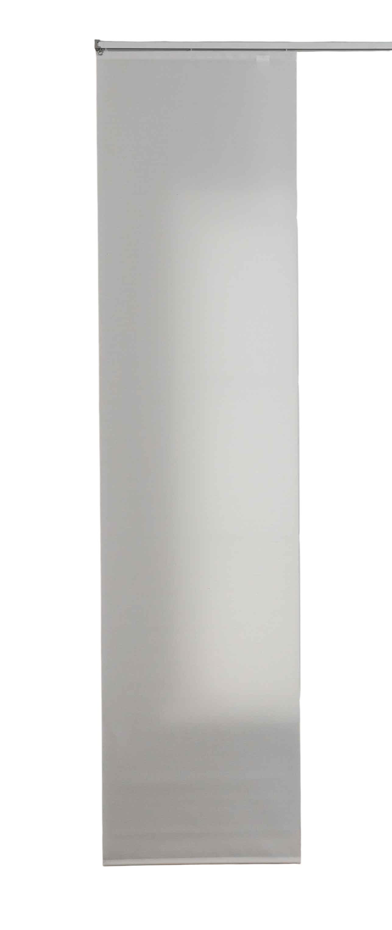SCHIEBEGARDINE New Amsterdam HxB 245x60 cm Creme - Creme, Textil (60/245cm) - Gardinenbox