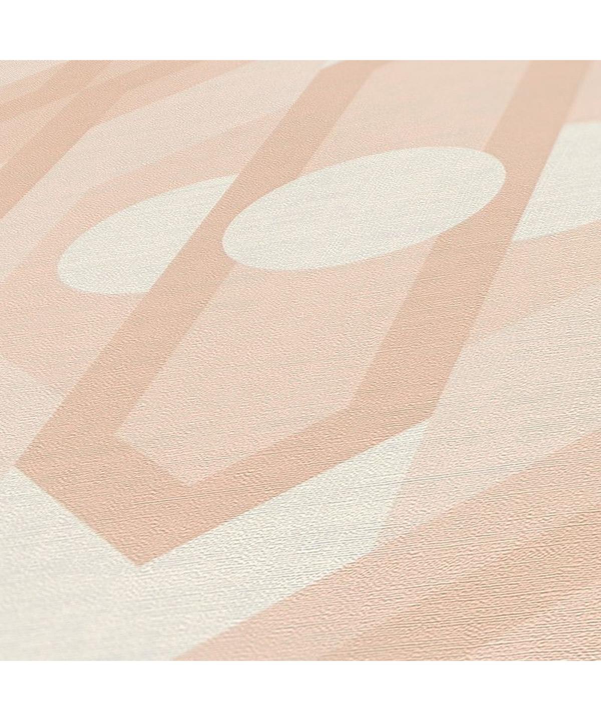 VLIESTAPETE Beige 53/850 cm - Weiß, Textil (53/1cm) - KUNSTLOFT