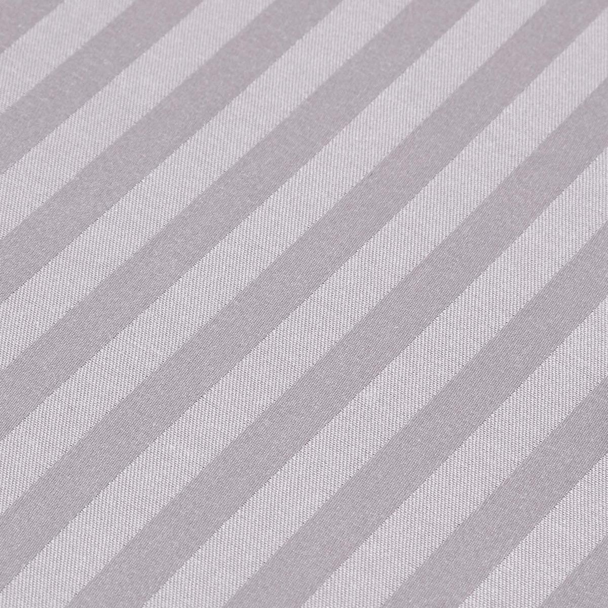 DAMAST-BETTLAKEN ohne Gummizug, 100% Ägyptische Baumwolle - Grau, Textil (230/255cm) - Homescapes