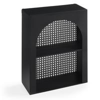 WANDREGAL Jäller I. - Schwarz, Metall (30/40/13cm) - [en.casa]